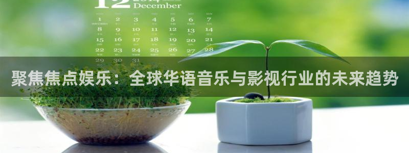杏宇包怎么样：聚焦焦点娱乐：全球华语音乐与影视行业的未来趋势