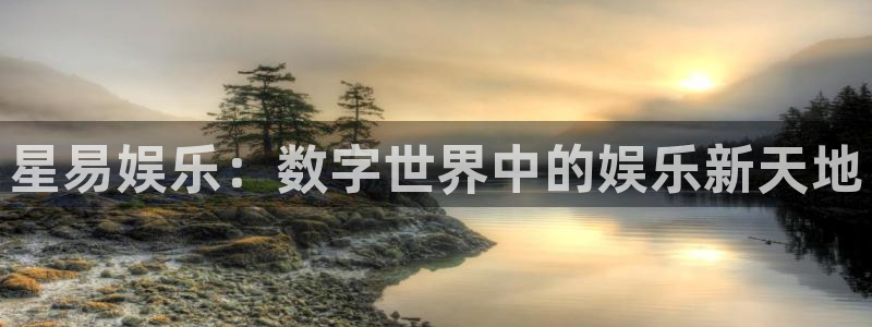 杏宇登录注册：星易娱乐：数字世界中的娱乐新天地