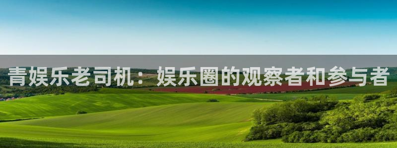 杏宇2登录地址：青娱乐老司机：娱乐圈的观察者和参与者