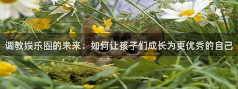 杏宇体育：调教娱乐圈的未来：如何让孩子们成长为更优秀的自己