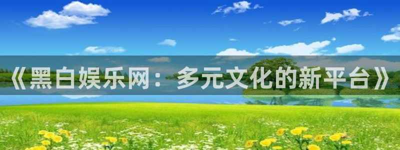 杏宇体育论坛：《黑白娱乐网：多元文化的新平台》
